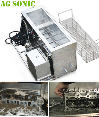 Garage Engine Industrial Ultrasonic Parts Cleaner With Closed Filtration System